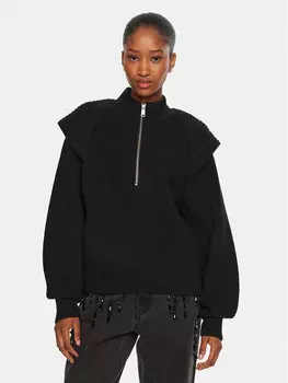 Пуловер свободного кроя Gestuz, черный