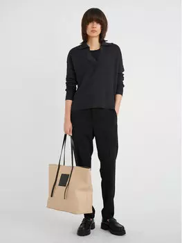 Пуловер свободного кроя Inwear, серый