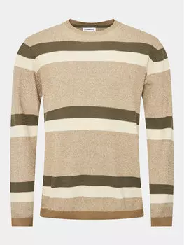 Пуловер свободного кроя Lindbergh, бежевый