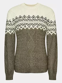 Пуловер свободного кроя Lindbergh, зеленый