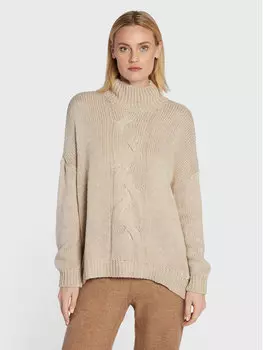 Пуловер свободного кроя Ltb, бежевый