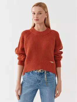 Пуловер свободного кроя Michael Michael Kors, оранжевый