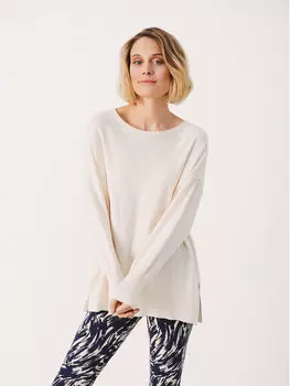 Пуловер свободного кроя Part Two, серый