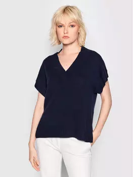 Пуловер свободного кроя Part Two, синий