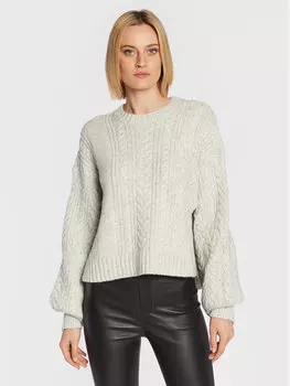 Пуловер свободного кроя Remain, серый