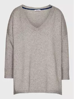 Пуловер свободного кроя Simone Prle, серый