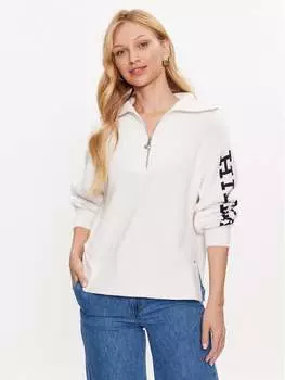 Пуловер свободного кроя Tommy Hilfiger, экрю