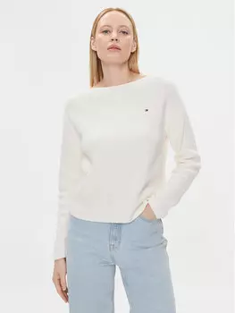 Пуловер свободного кроя Tommy Hilfiger, экрю