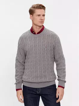Пуловер свободного кроя Tommy Hilfiger, серый