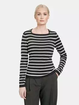 Пуловер Taifun, черный