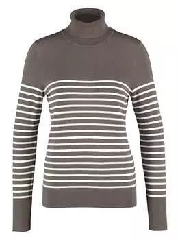 Пуловер TAIFUN, цвет grau/wei