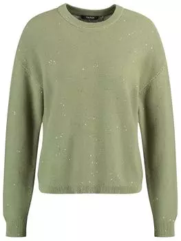 Пуловер TAIFUN, зеленый