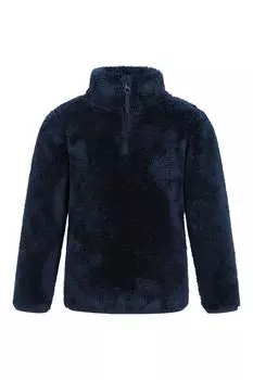 Пуловер Teddy из дышащего флиса с молнией до половины Mountain Warehouse, синий