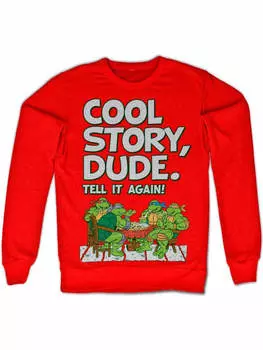 Пуловер Teenage Mutant Ninja Turtles, красный