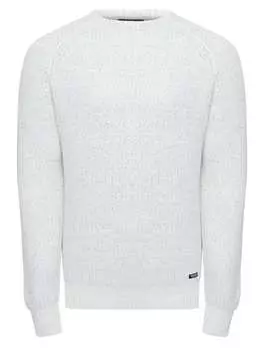 Пуловер Threadbare, цвет ecru/black twist