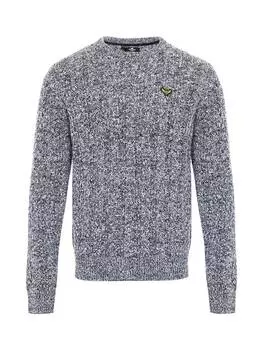 Пуловер Threadbare, цвет navy/ecru twist