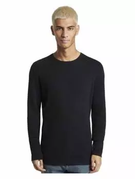 Пуловер Tom Tailor, черный