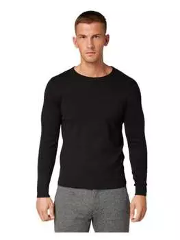 Пуловер Tom Tailor, черный