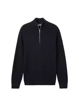 Пуловер Tom Tailor, цвет knitted navy melange