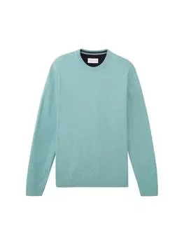 Пуловер Tom Tailor, цвет soft mint melange