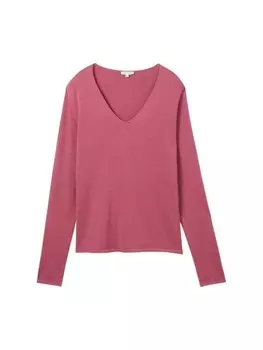 Пуловер Tom Tailor Pullover, цвет pink velvet