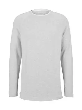 Пуловер Tom Tailor, серый