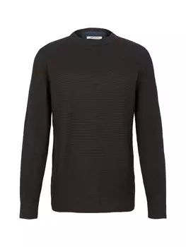 Пуловер Tom Tailor, серый