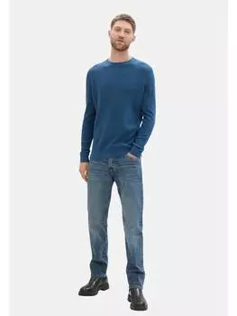 Пуловер Tom Tailor, синий