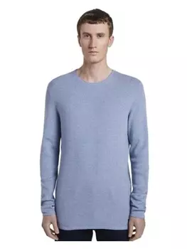 Пуловер Tom Tailor, синий