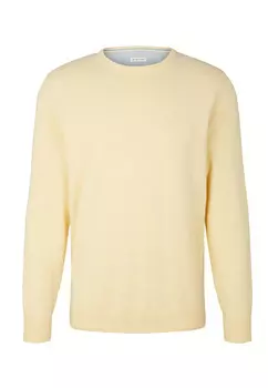 Пуловер Tom Tailor, желтый