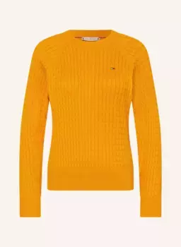 Пуловер Tommy Hilfiger, оранжевый