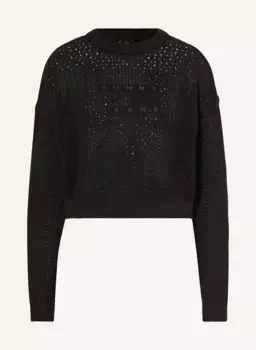 Пуловер Tommy Jeans, черный