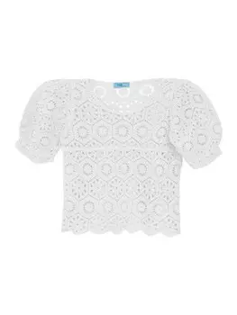 Пуловер TOOCHE Stricktop Carino, белый