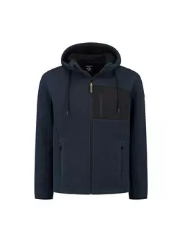 Пуловер TRAVELIN' Lasse Cardigan, синий