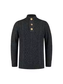 Пуловер Travelin', темно-серый