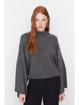 Пуловер trendyol, антрацит