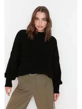 Пуловер trendyol, черный