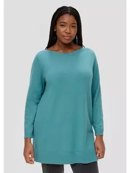 Пуловер TRIANGLE Strick langarm, цвет petrol