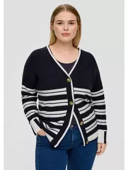 Пуловер TRIANGLE Strick langarm, синий