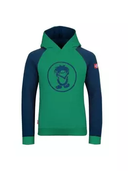 Пуловер Trollkids Stavanger, цвет pepper green