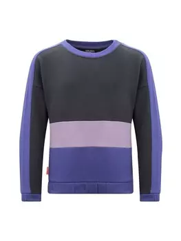 Пуловер Trollkids Sweatshirt Verdal, цвет dark purple