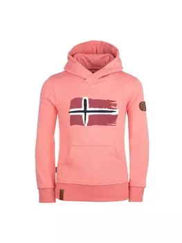 Пуловер Trollkids Trondheim, цвет antique rose