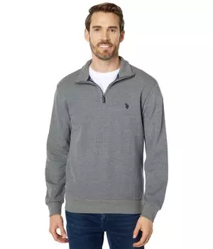 Пуловер U.S. POLO ASSN., Long Sleeve 1/4 Zip Flatback