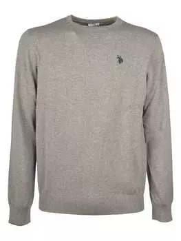 Пуловер U.S. Polo Assn., серый