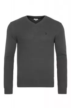 Пуловер U.S. Polo Assn. U.S. Polo Assn. V Neck, антрацит