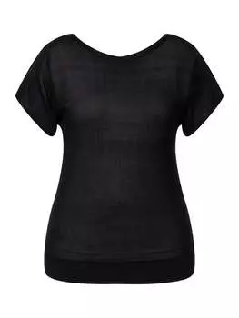 Пуловер Ulla Popken, черный