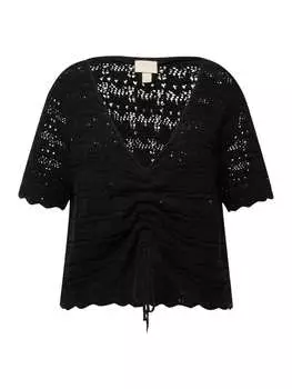 Пуловер Ulla Popken, черный