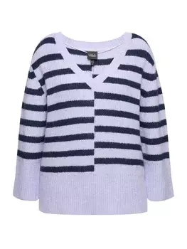 Пуловер Ulla Popken, цвет blaugrau