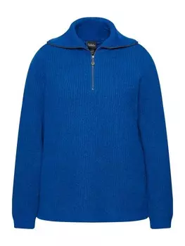 Пуловер Ulla Popken, цвет jeans blau