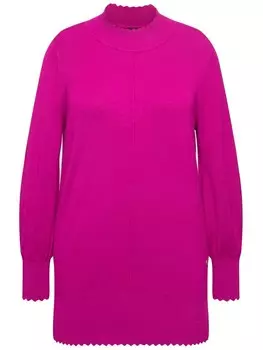 Пуловер Ulla Popken, цвет magenta